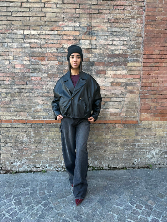 Bomber Vanessa Black