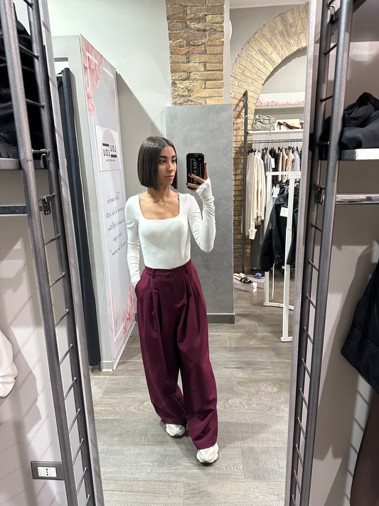 Pantalone Yussi Bordeaux