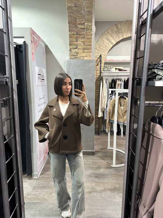 Cappotto Muta Brown