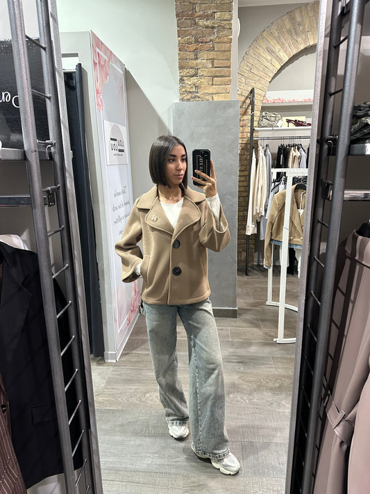 Cappotto Muta Beige