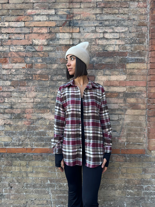 Camicia Franz Bordeaux